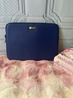 Kate Spade New York Cobalt Blue Laptop/Tablet Sleeve